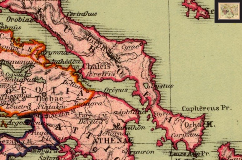 τμήμα από Χάρτης Ελλάδας 1903